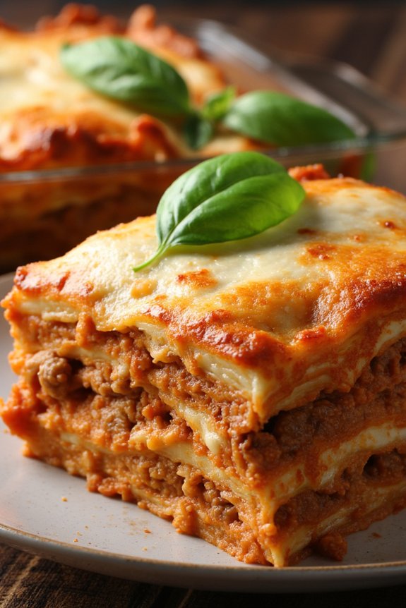 layered italian comfort dish