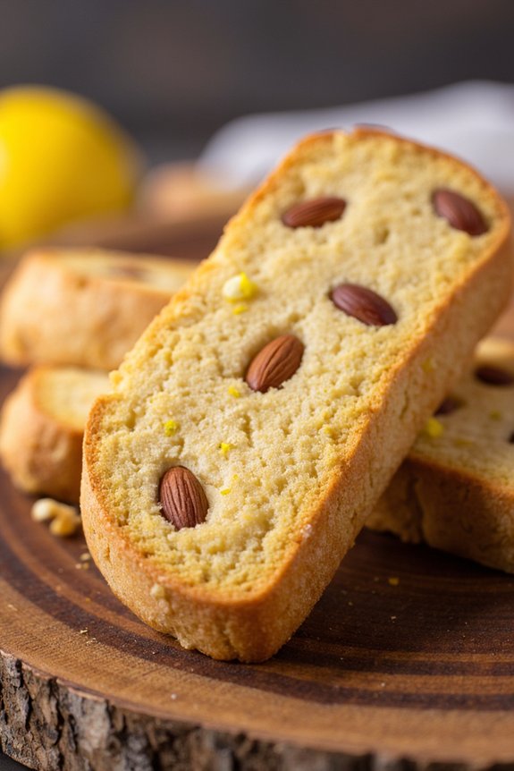 lemon almond biscotti recipe