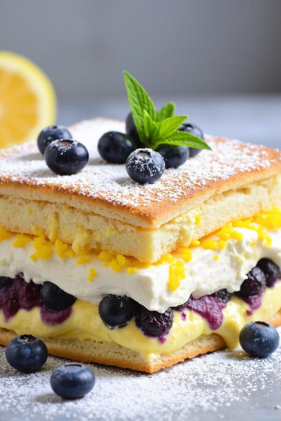 lemon blueberry dessert delight