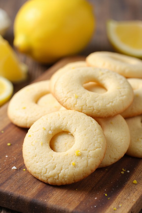 lemon flavored italian cookies delight
