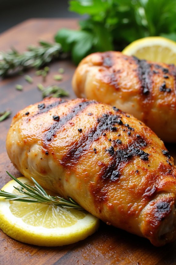 lemon herb grilled chicken