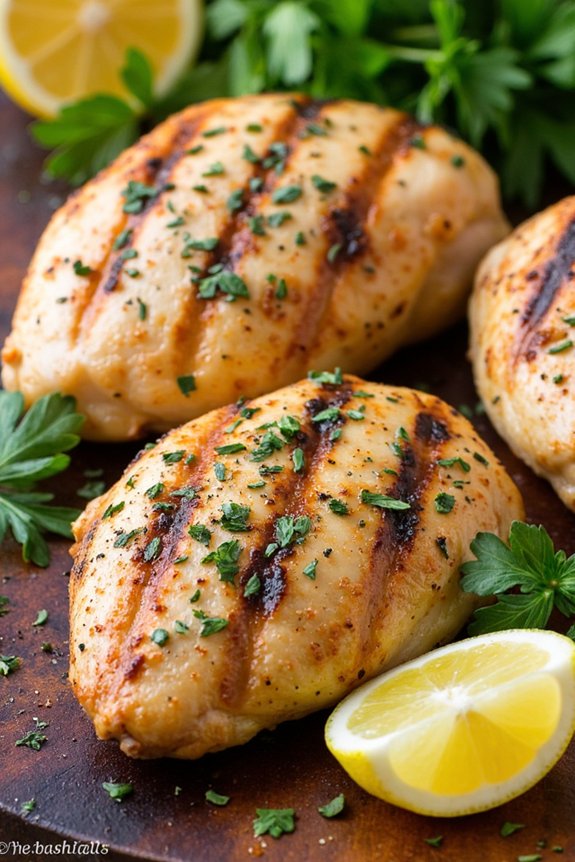 lemon herb grilled chicken