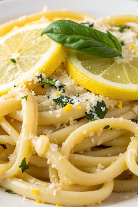 lemon infused creamy pasta delight