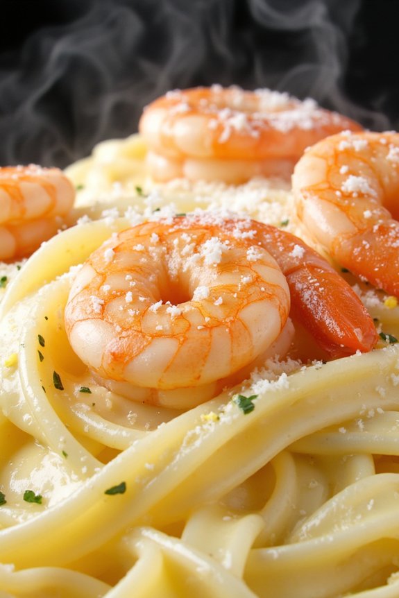 lemon infused shrimp alfredo recipe