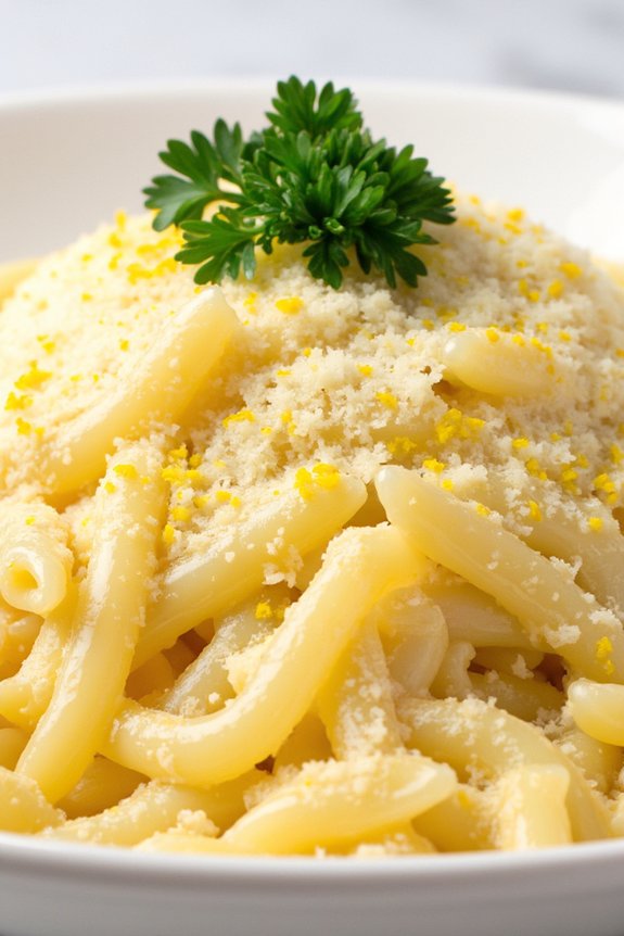 lemon parmesan orzo delight