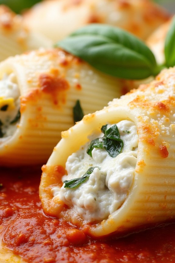 lemon ricotta pasta shells delight