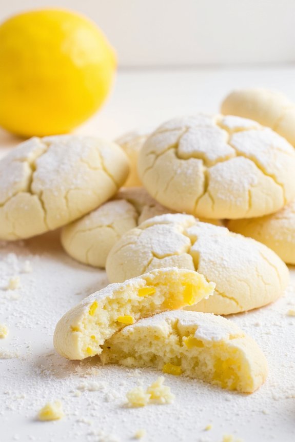 lemony almond cookies recipe