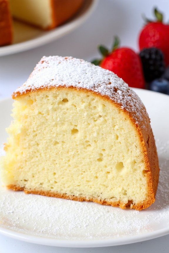 light and airy dessert