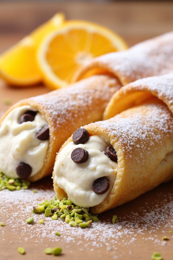luscious homemade cannoli recipe