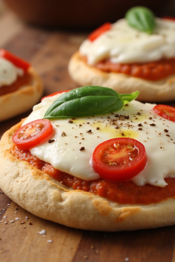 mini homemade pizza fun