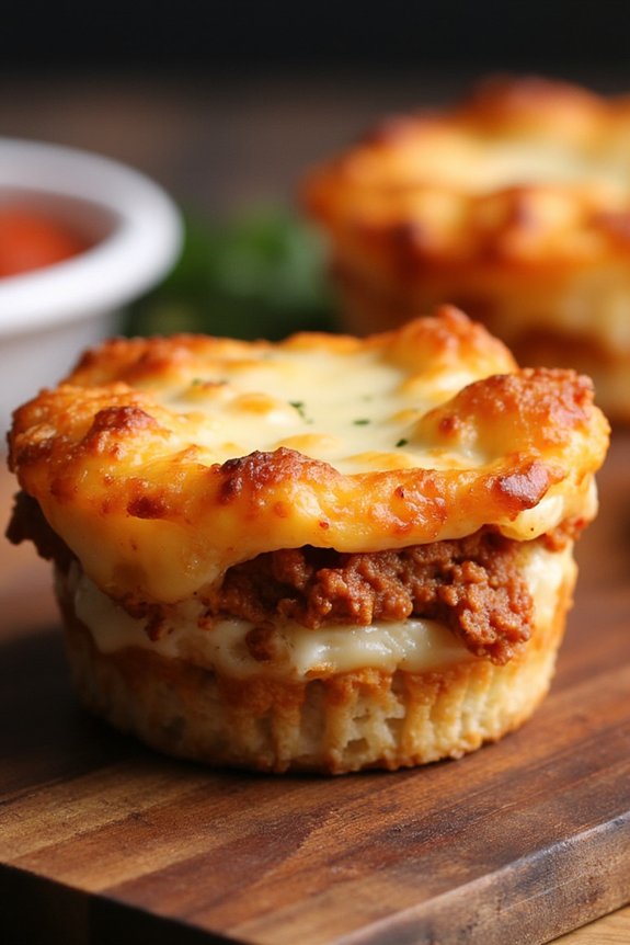 mini lasagna cups recipe