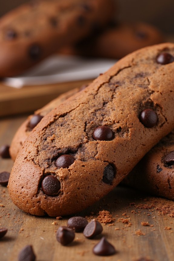 mocha biscotti crunchy coffee delight