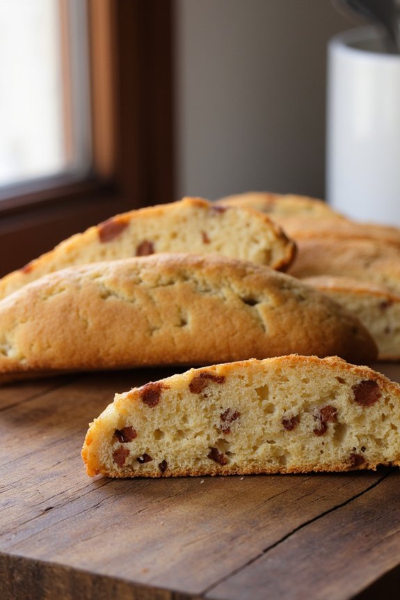 nutty biscotti baking recipe