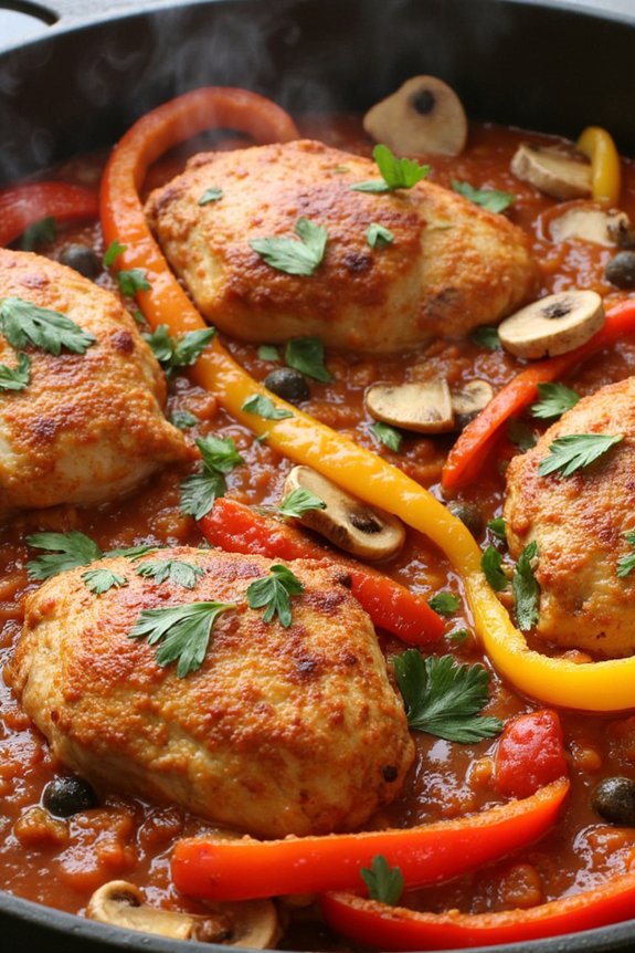 one pan chicken cacciatore recipe