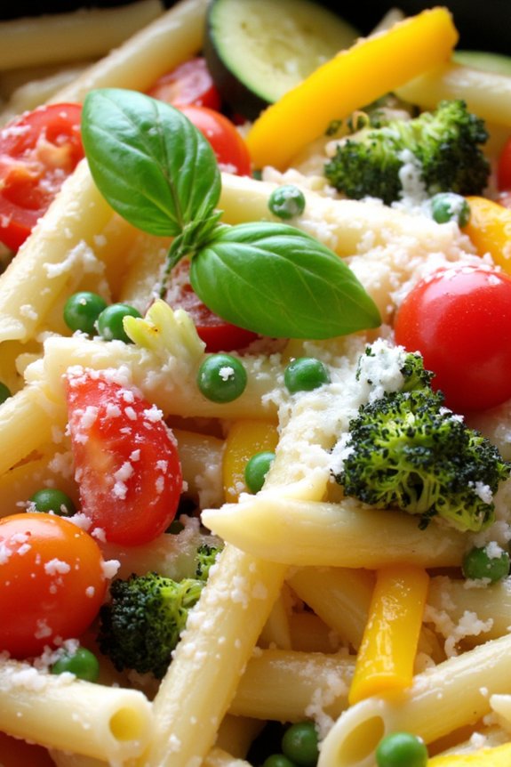 one pot pasta with vegetables