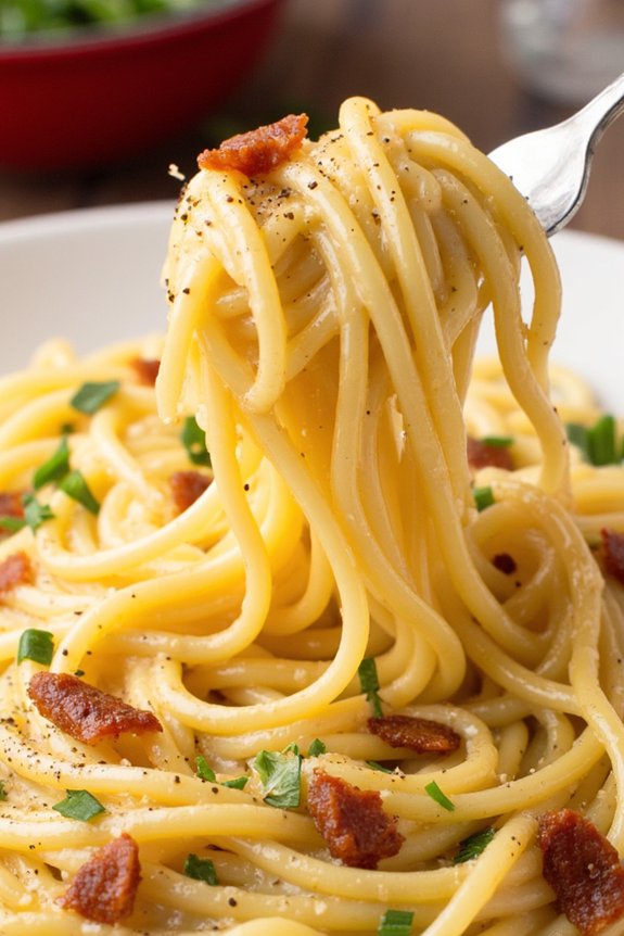 one pot spaghetti carbonara
