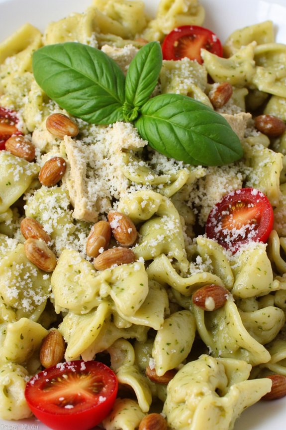 pesto chicken pasta delight