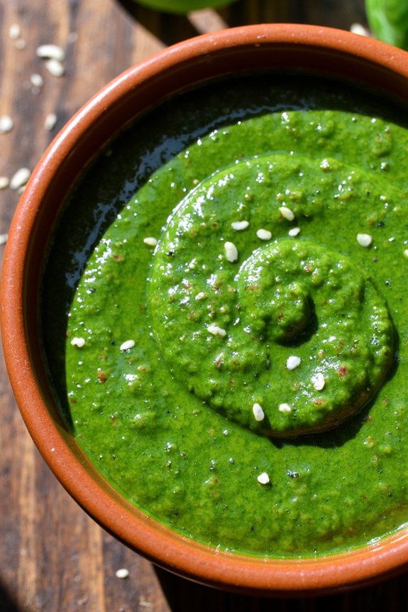 pesto italian dressing recipe