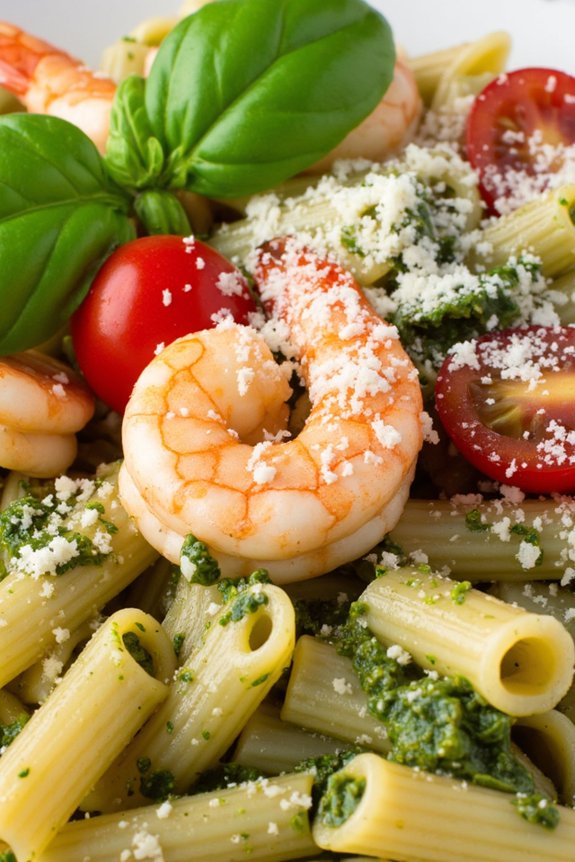 pesto shrimp pasta recipe