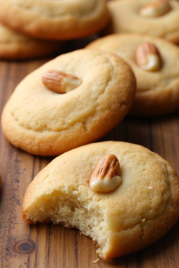 pine nut almond cookies