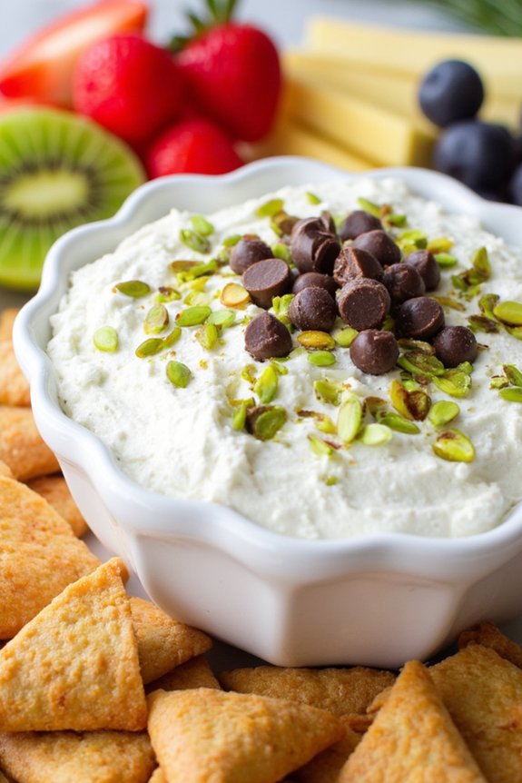 pistachio cannoli dip recipe