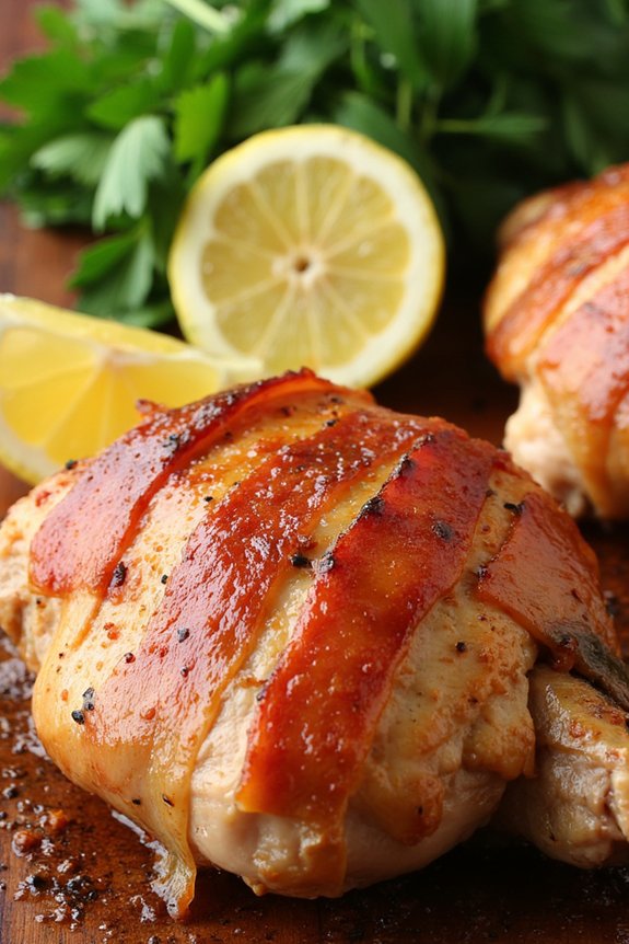 prosciutto chicken thigh recipe