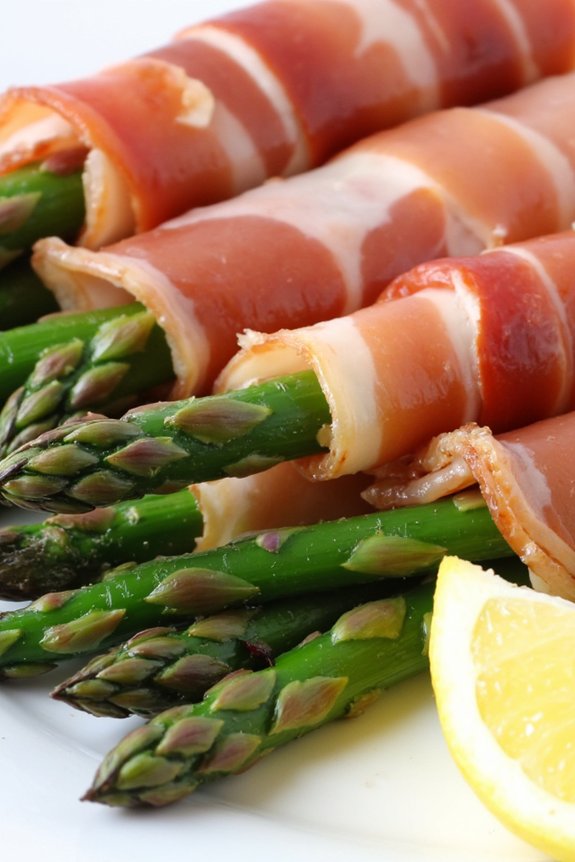 prosciutto wrapped asparagus appetizer