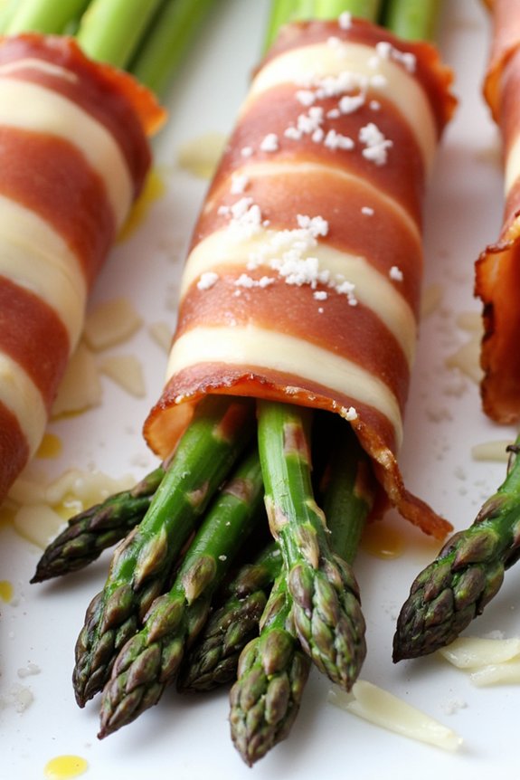 prosciutto wrapped asparagus appetizer