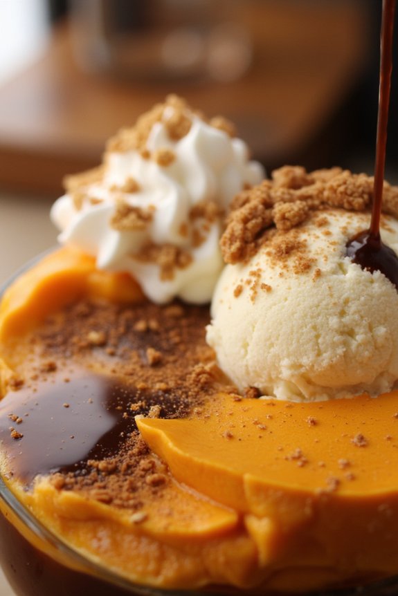 pumpkin spiced espresso dessert delight