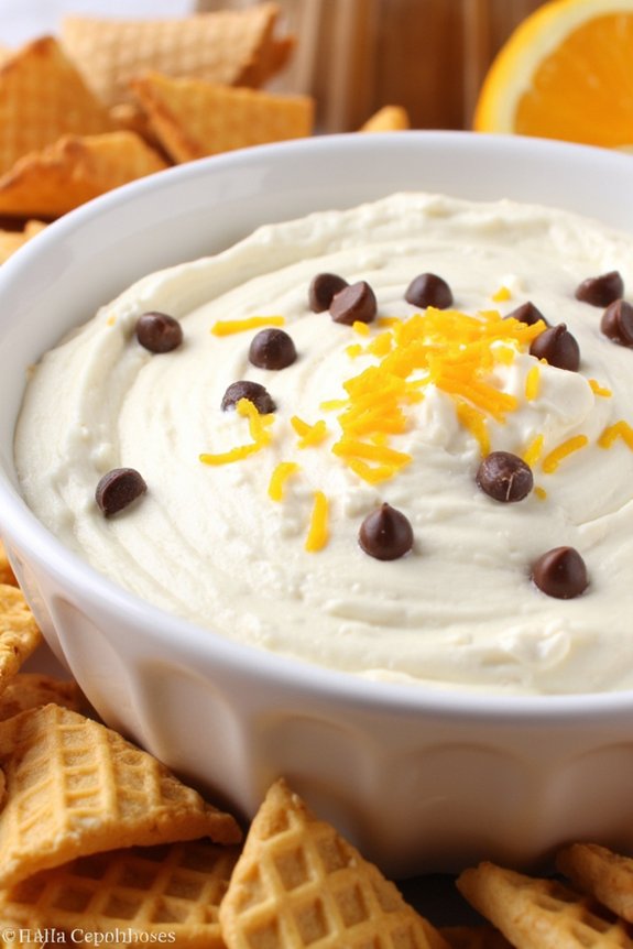 quick and delicious cannoli dip