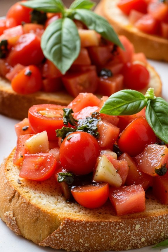 quick and easy bruschetta