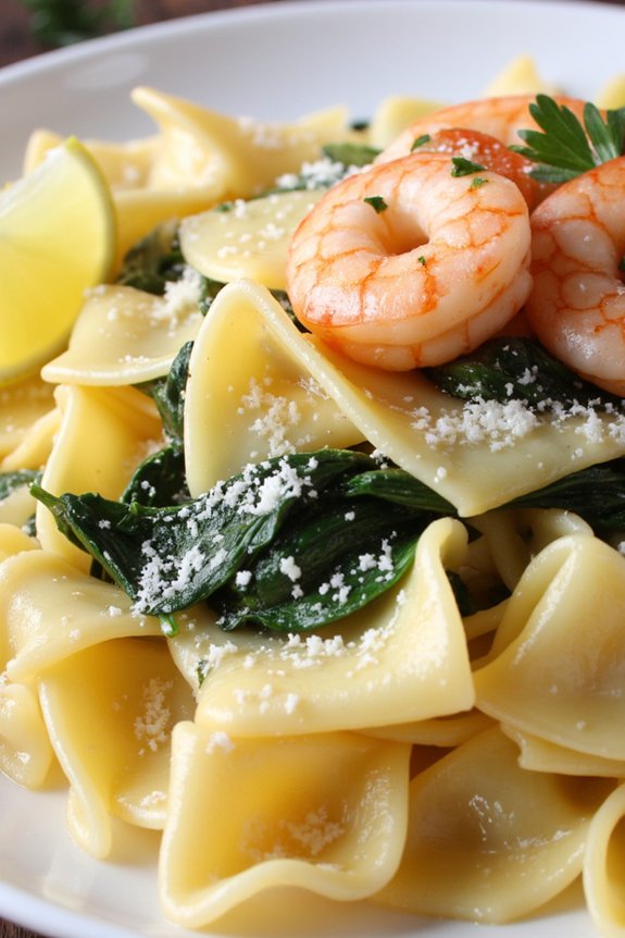 quick flavorful shrimp pasta