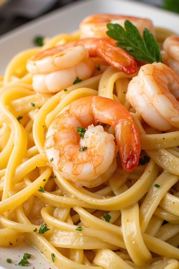 quick garlic butter shrimp