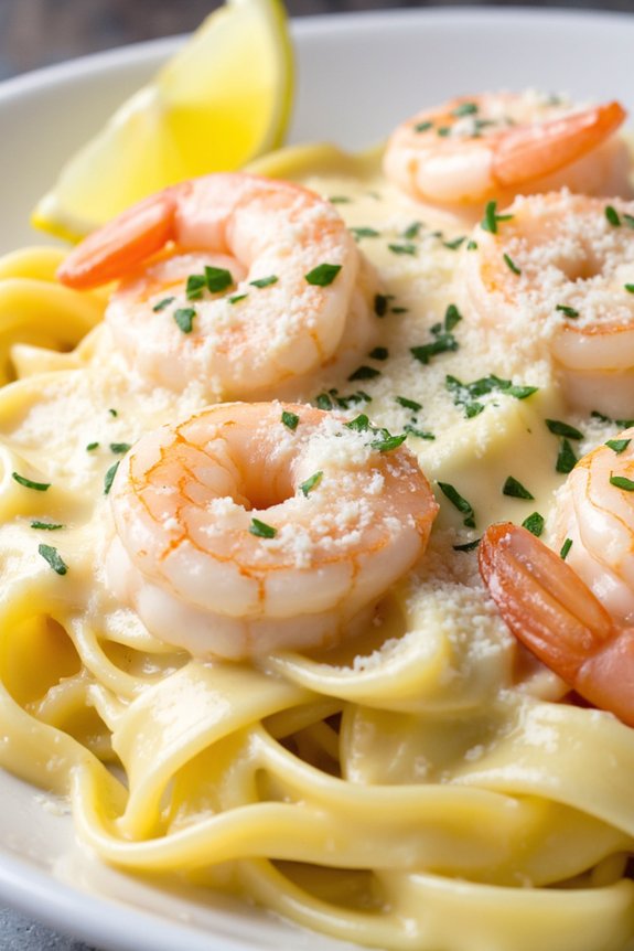 quick simple shrimp pasta
