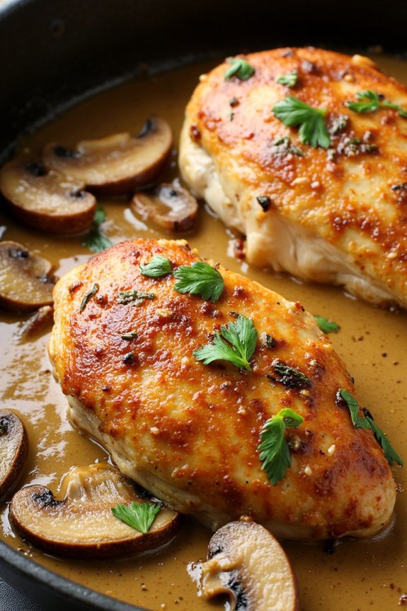 quick skillet chicken recipe