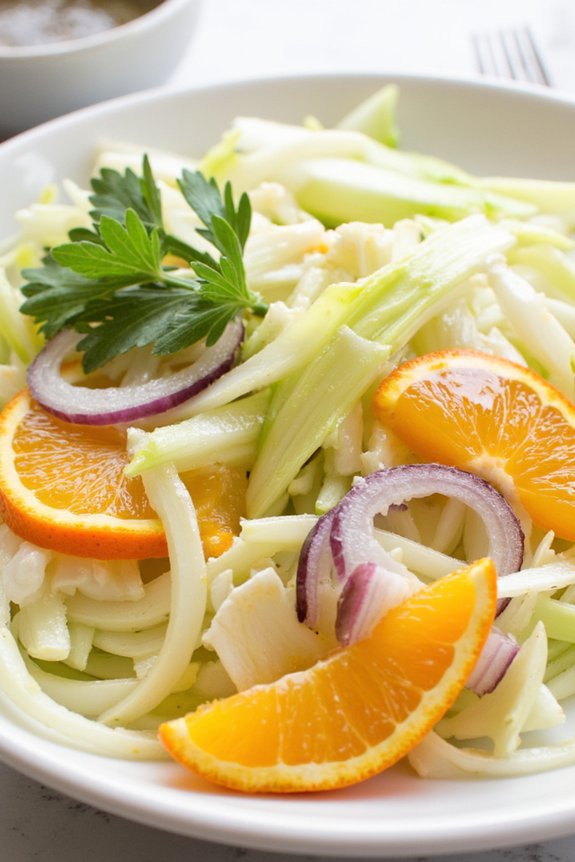 revitalizing italian fennel salad