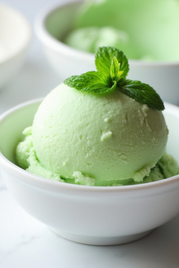 revitalizing mint gelato recipe