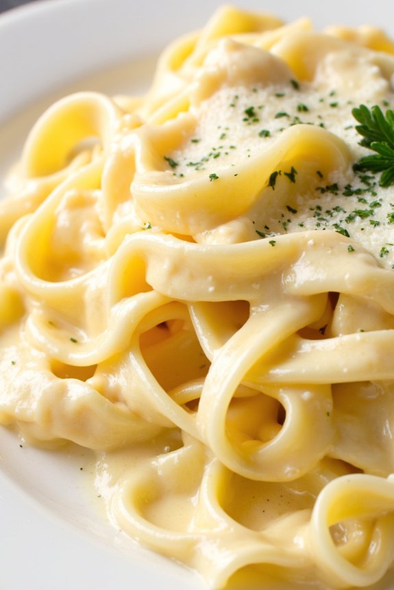 rich and creamy pasta dish