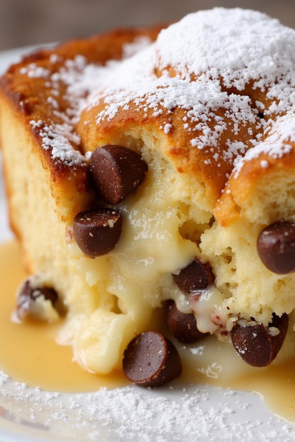 ricotta chocolate chip pudding