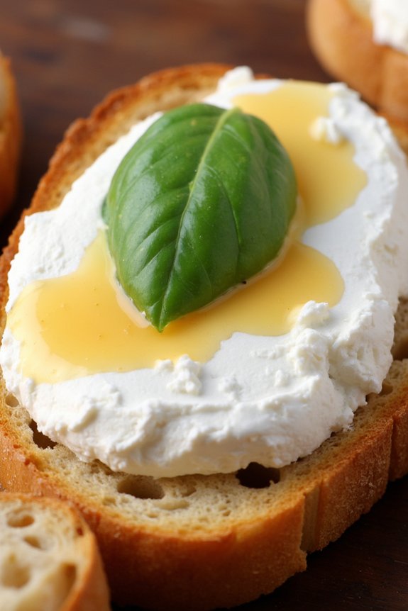 ricotta honey bruschetta recipe