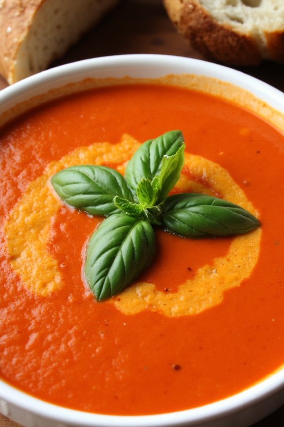 roasted red pepper soup