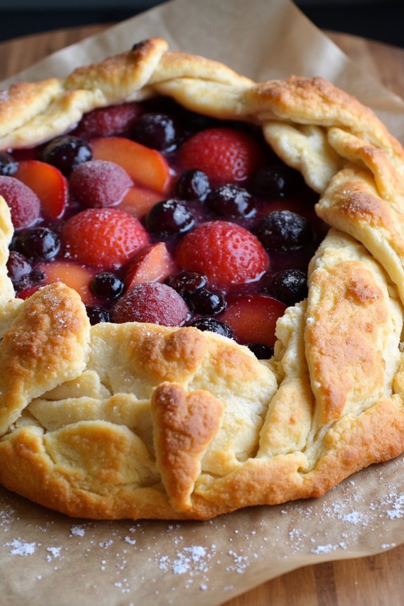 rustic fruit filled pastry delight