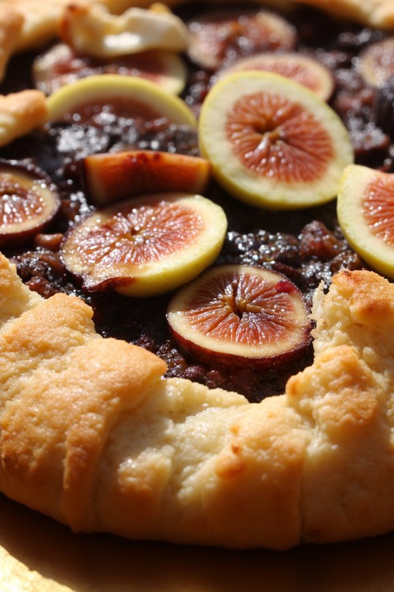 rustic italian fig crostata