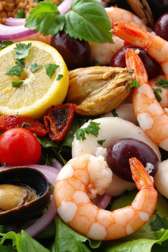seafood antipasto salad recipe