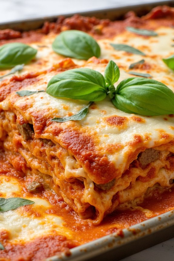 sheet pan lasagna recipe