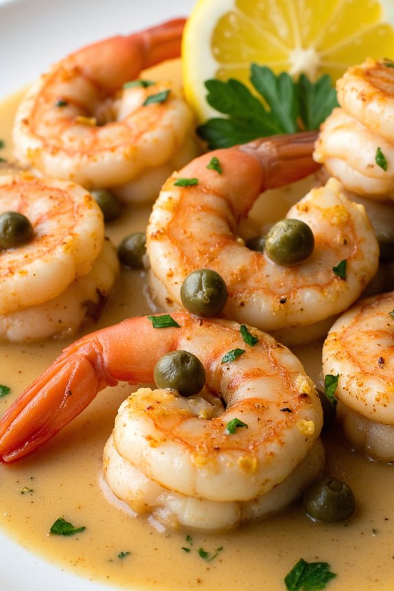 shrimp piccata with capers