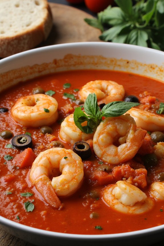 sicilian shrimp tomato stew