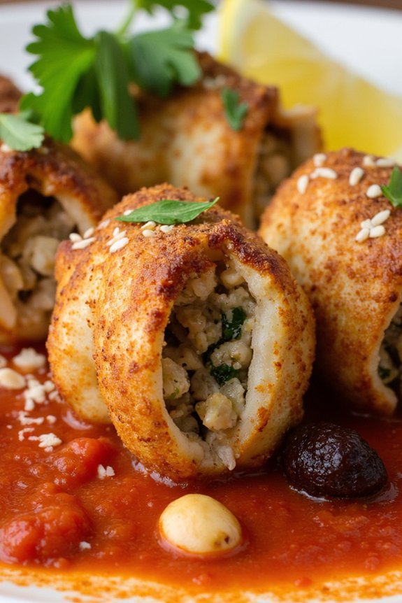sicilian stuffed calamari recipe