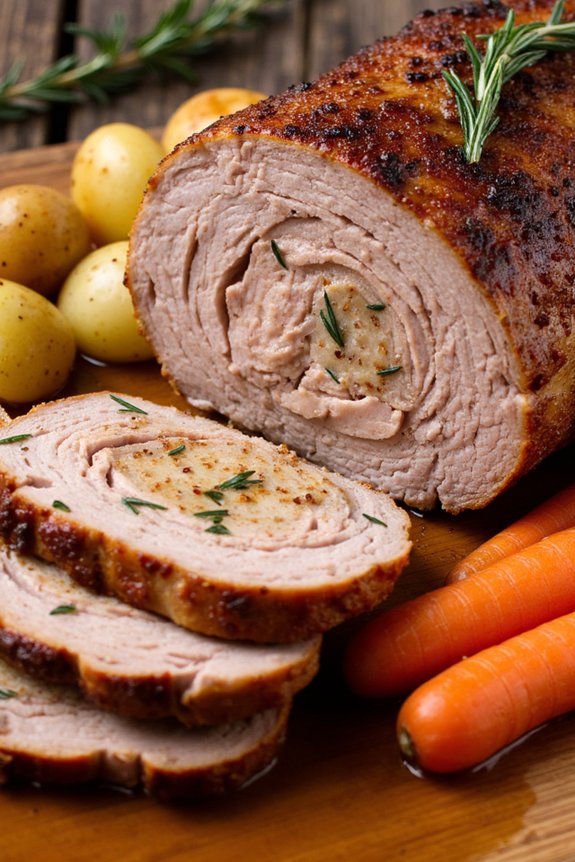slow cooked italian pork roast