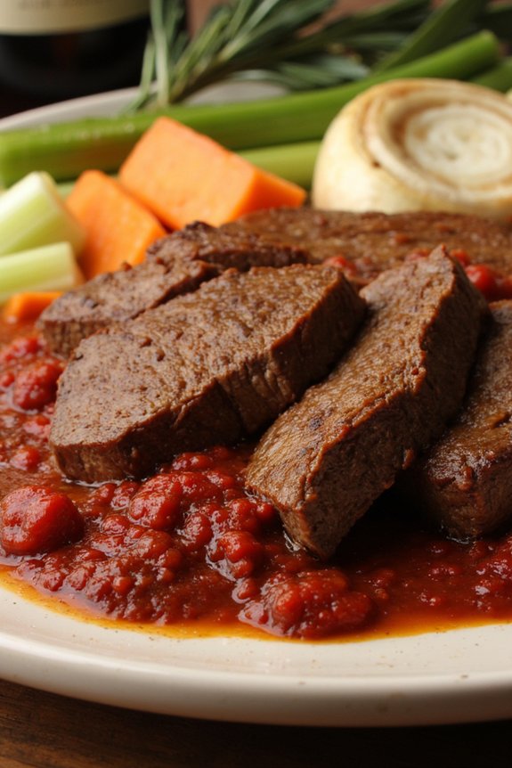 slow cooked tuscan beef stew